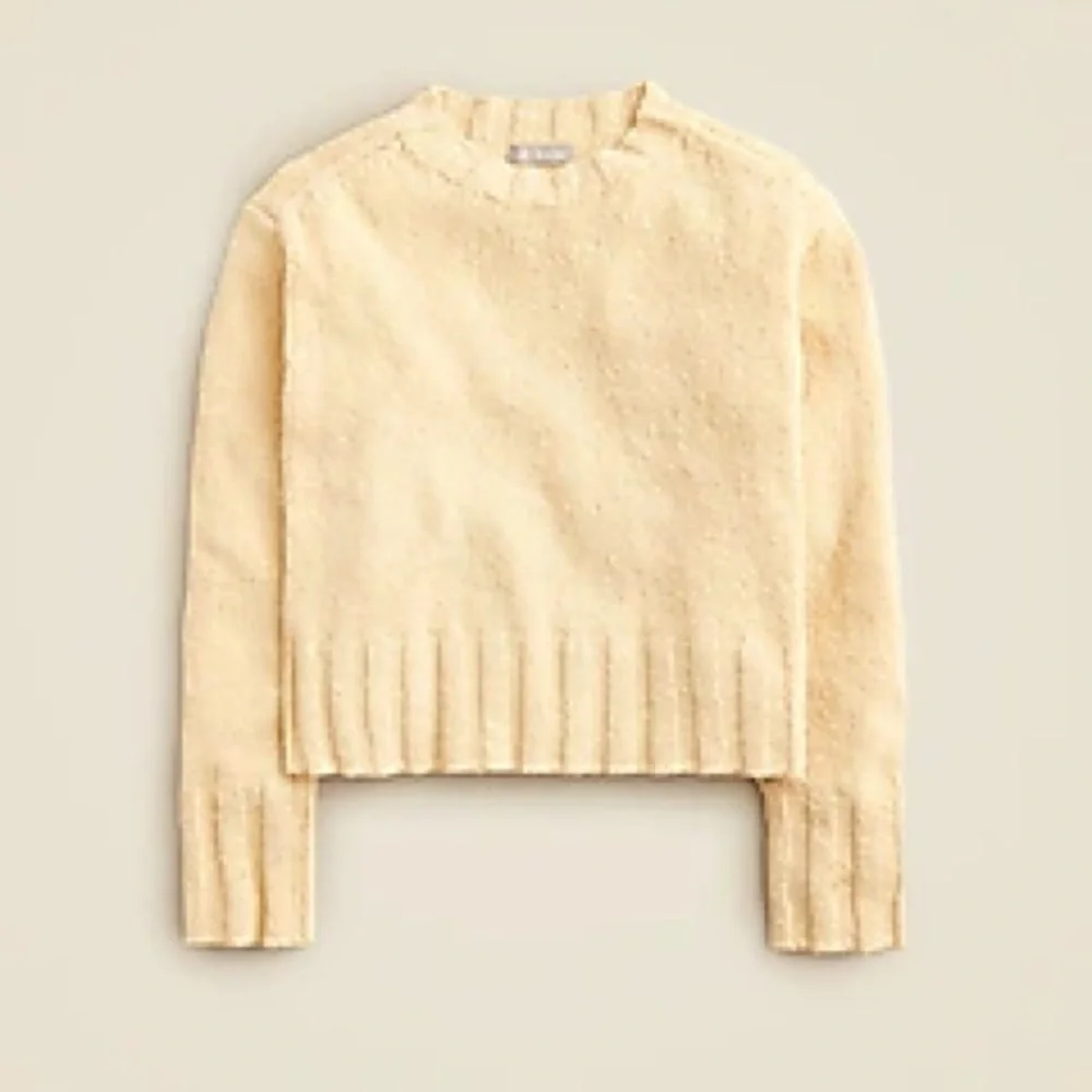 J.Crew Relaxed crewneck beach sweater BX497